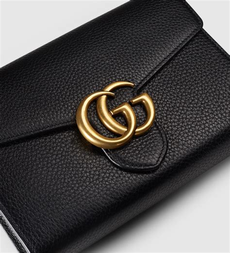 Gucci wallet bag with chain